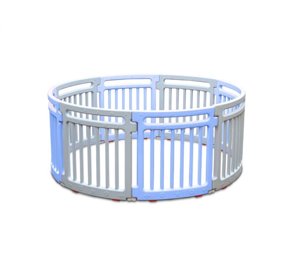 OK Play Play Pen – Blue/Grey