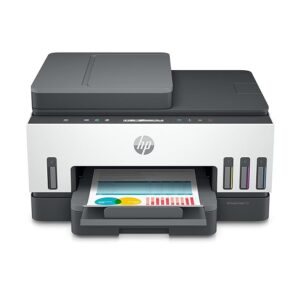 HP Smart Tank 790 All-in-One Auto Duplex WiFi Colour Printer with ADF and FAX, Print, Scan & Cope for Office with ADF and FAX