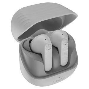 Noise Newly Launched Buds X2 in-Ear Truly Wireless Earbuds with Massive 140H of Playtime, ANC (up to 32dB), Rubberised Finish, Dual Device Pairing, Dual EQ Modes, BT v5.3 (Pebble Grey)