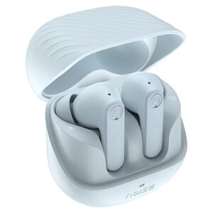 Noise Newly Launched Buds X2 in-Ear Truly Wireless Earbuds with Massive 140H of Playtime, ANC (up to 32dB), Rubberised Finish, Dual Device Pairing, Dual EQ Modes, BT v5.3 (Tide Blue)