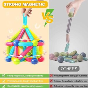 PRIME DEALS Magnetic Sticks Building Blocks For Kids Toys For Girls