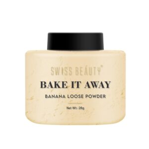 SWISS BEAUTY Bake It Away Makeup Natural Loose Powder
