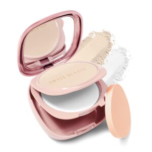 Swiss Beauty Matte & Set Duo Lightweight Compact For All Skin Types