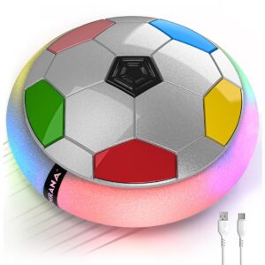 About this item Home Boredom Buster: Transform your living room into a dynamic playground with the Mirana Air Football Smart! Say goodbye to boredom and hello to endless fun. More Than a Game: This isn’t just a game, it’s an experience. With its unique floating mechanism and soft foam edges, it offers an unparalleled playful adventure. For All Ages: Perfect for all ages, it’s your ticket to endless fun. It’s the perfect way to add some action to your life. Family Fun Time: Want to spend quality time with your family? Challenge them to a game of Air Football. It’s not just about winning; it’s about creating memories that will last a lifetime. Stress Buster: Long working hours got you down? Kick away your frustrations with the Mirana Air Football Smart. No matter how hard you kick, it stays on the surface, floating mysteriously and ready for the next round. Made in India: Proudly made in India, this toy is a testament to the country’s innovation and manufacturing prowess. Perfect Gift: With its exciting features and innovative design, the Mirana Air Football Smart makes for a great gifting option. Spread joy and fun with this unique gift!