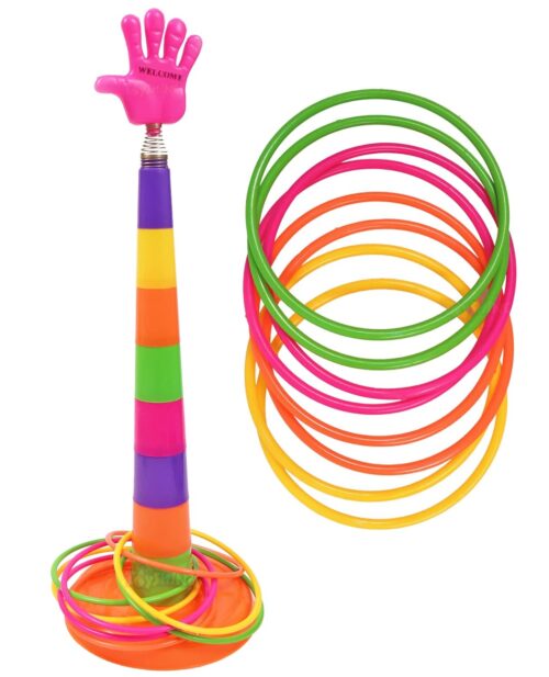 Toyshine 2 in 1 Ring Toss Game