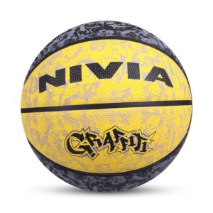 Nivia Graffiti Rubber Basketball